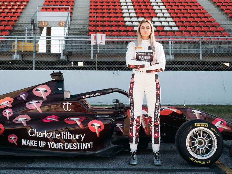 Charlotte Tilbury and the F1 Academy